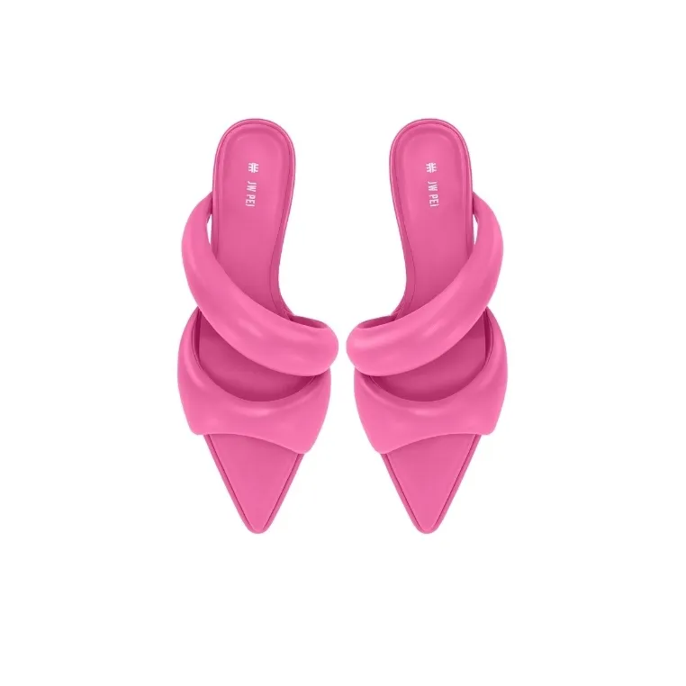 JW PEI Kitten-heel Leather Mules-24
