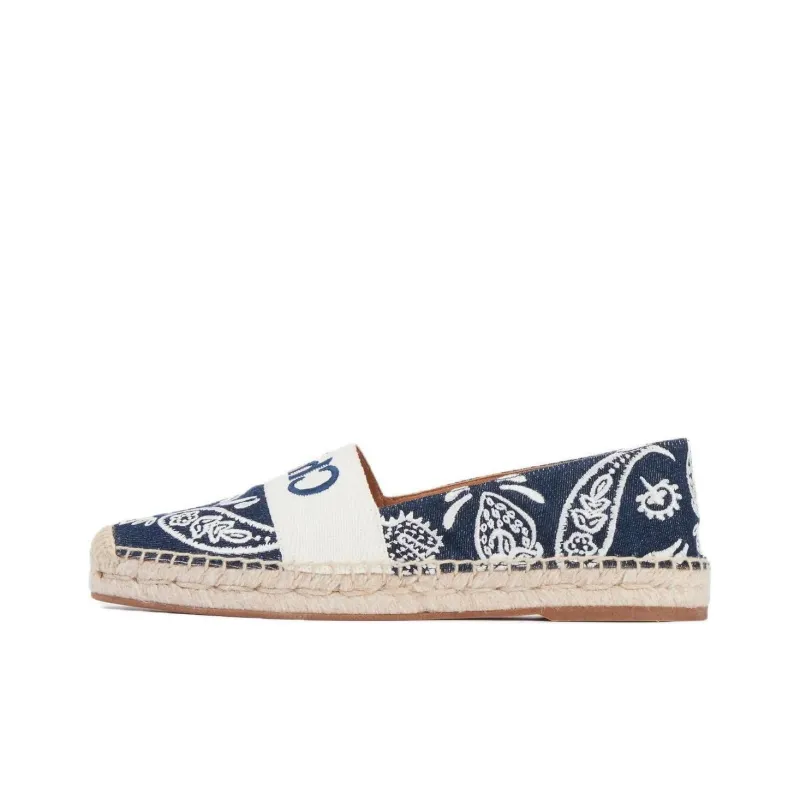 Chloé Piia Denim Espadrilles-0