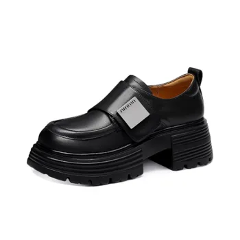 JESSICA SOPHIA Loafers 5.5cm Women's Black