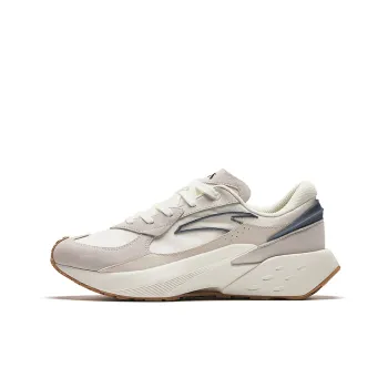 Anta Rock Sugar 4 Cushioning Anti-Slip And Wear-Resistant Low-Top Casual Shoes Men's White Gray