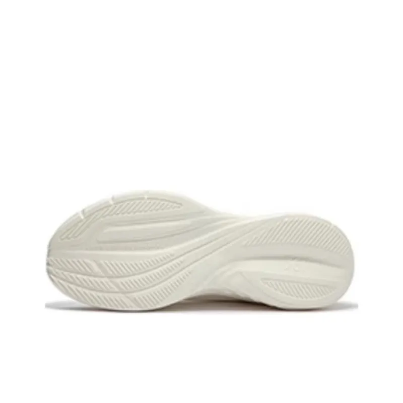 361° Cushioning Anti-Slip And Wear-Resistant Low-Top Casual Running Shoes Women's White Purple-3