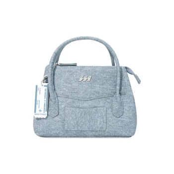 GF Pu Crossbody Bag Unisex Denim Blue
