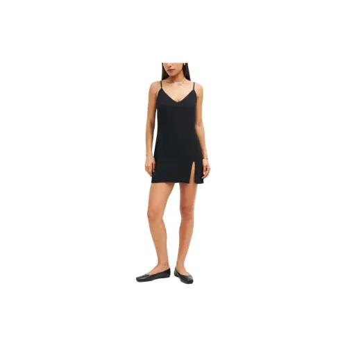 Reformation Slip Dresses Women's Black