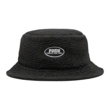PUMA Logo patch Teddy Bucket Hat