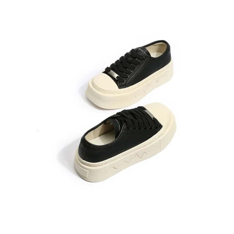 CENTRAL&KITTY Lightweight And Breathable Low-Top Skateboard Shoes Women's-13