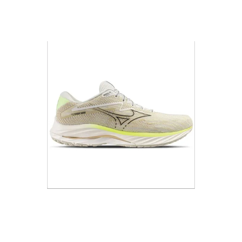Mizuno Wave Rider 27 'Beige Black Lime'-1