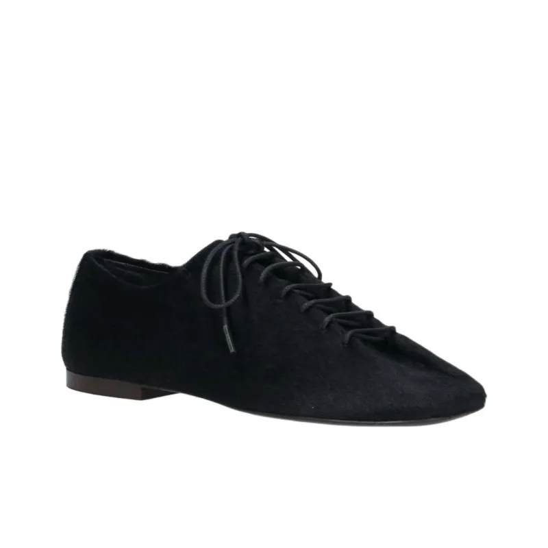 Lemaire Square-toe Pony-hair Loafers-2