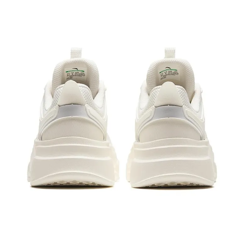 Anta Low-Top Casual Shoes Women's White Purple-3