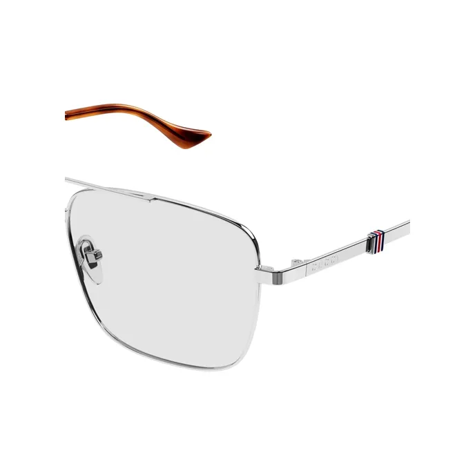 GUCCI Logo charm Square frame Glasses-2