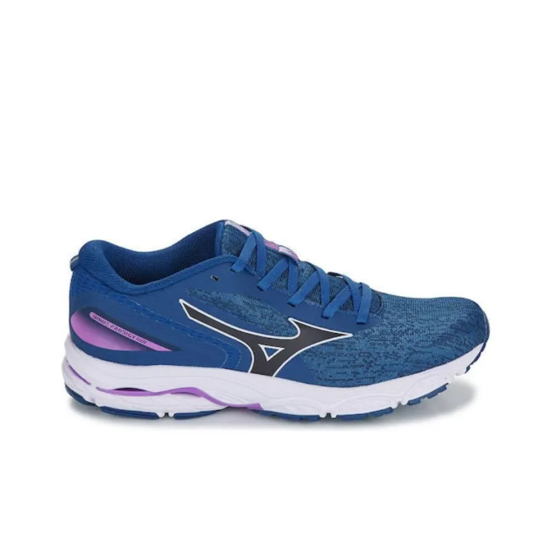 Mizuno Wave Prodigy 4 Cushioning, Wear Resistant Low Top Running Shoes Women's Blue White-1