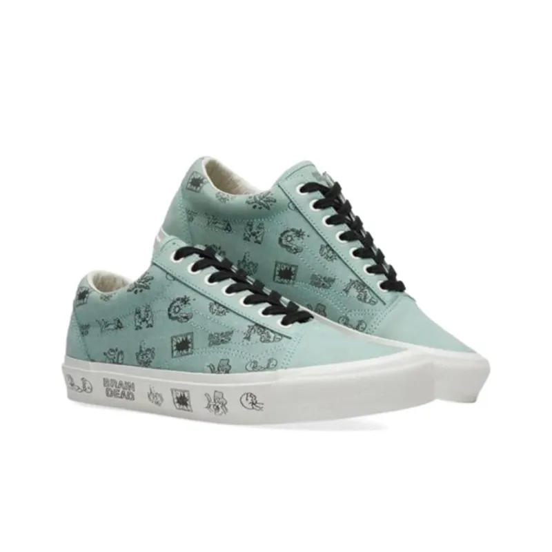 Vans Brain Dead X Old Skool Lx 'Granite Green'-3