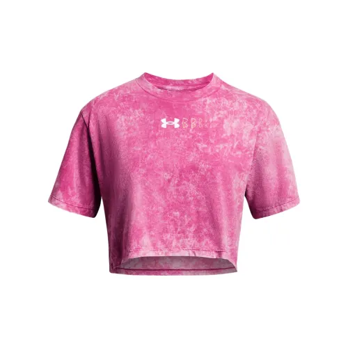 Under Armour T-Shirts Women's Bright Pink