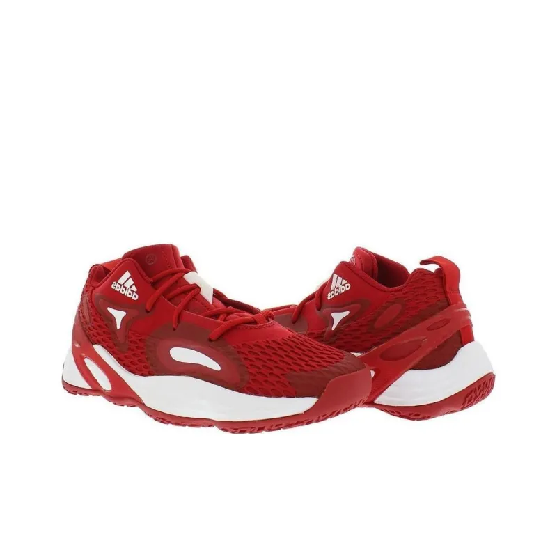 Adidas Exhibit A 'Red' Sneakers-3