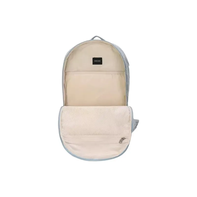 HEAD Fabric Backpack Medium Size Unisex Light Blue-5