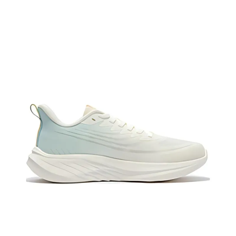 361° Cushioning Wear-Resistant Low-Top Running Shoes Women's Blue White-1