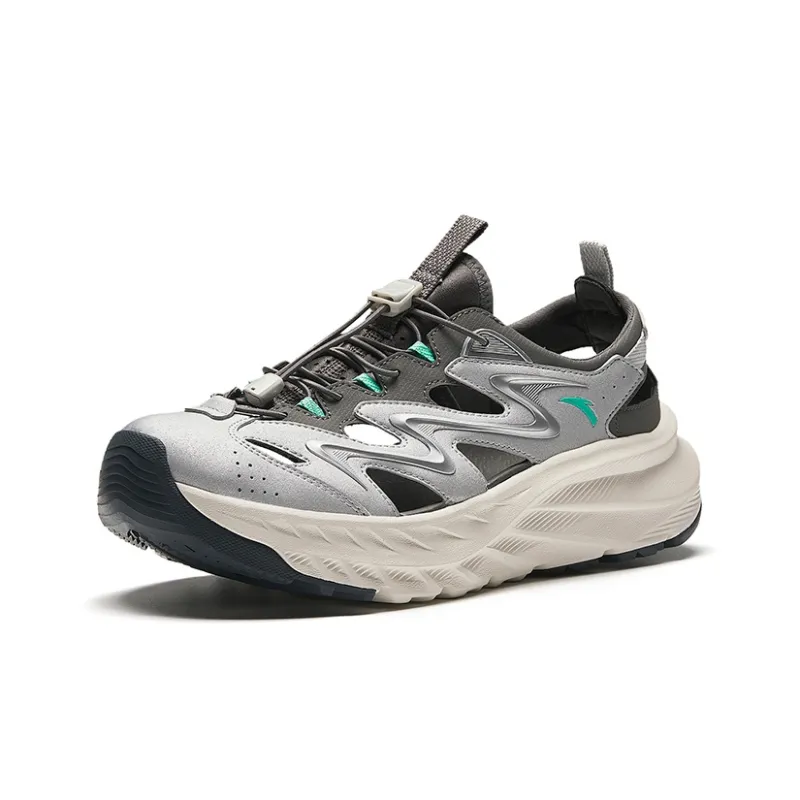 Anta River Trekking Shoes Men's Silver Gray-1