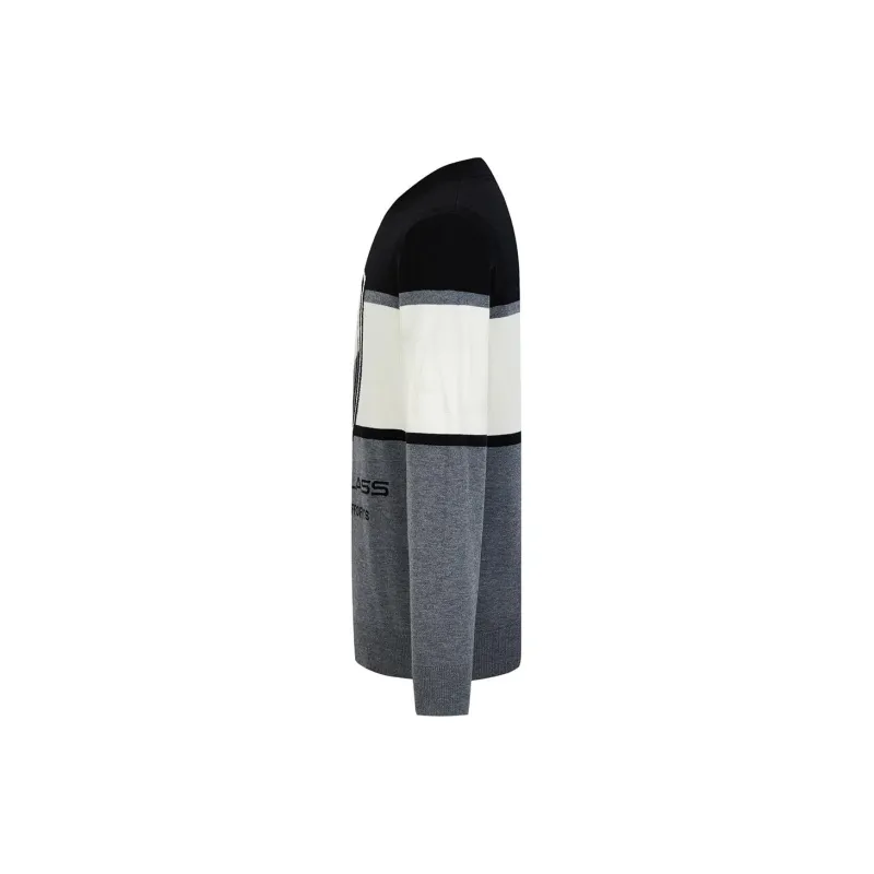 Cavalli Class Sweater Men's Black Gray-2