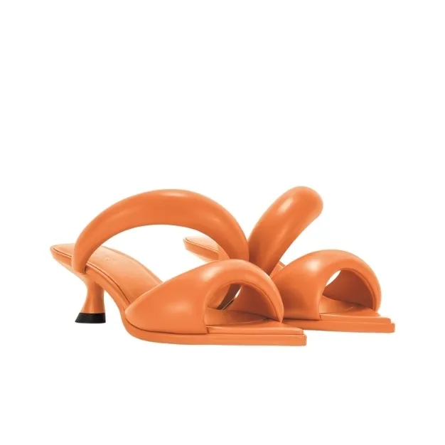 JW PEI Kitten-heel Leather Mules-32