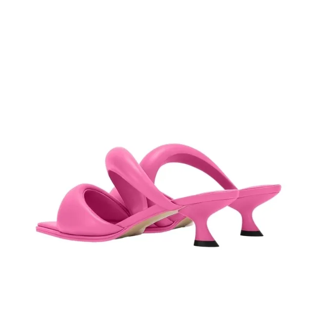 JW PEI Kitten-heel Leather Mules-25
