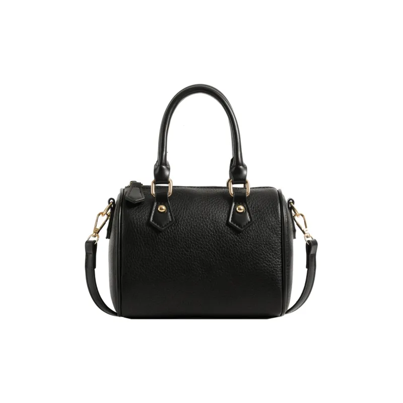 FAMAN PU One Shoulder Handbags Regular Women's Black/Red/Khaki-7
