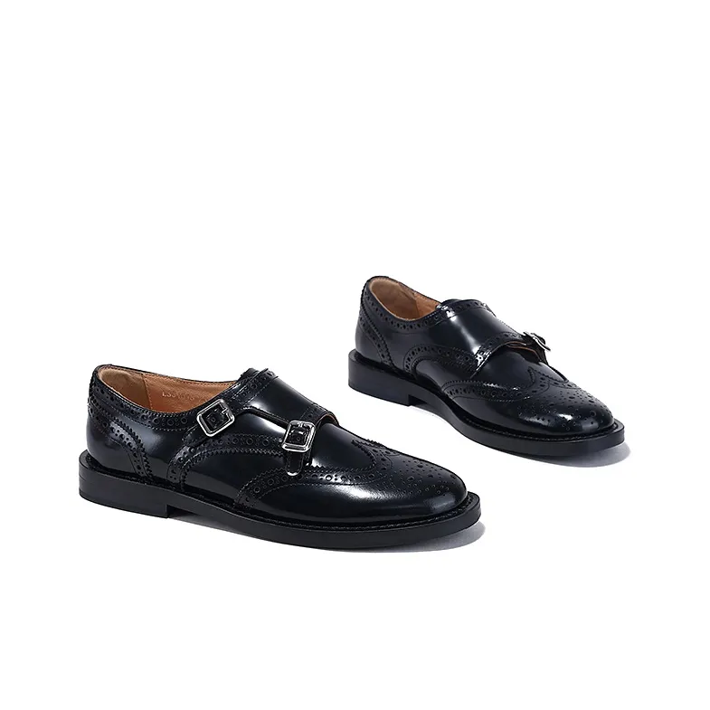 Brut Ros′e Casual Single Shoes 2cm Women's Black-2