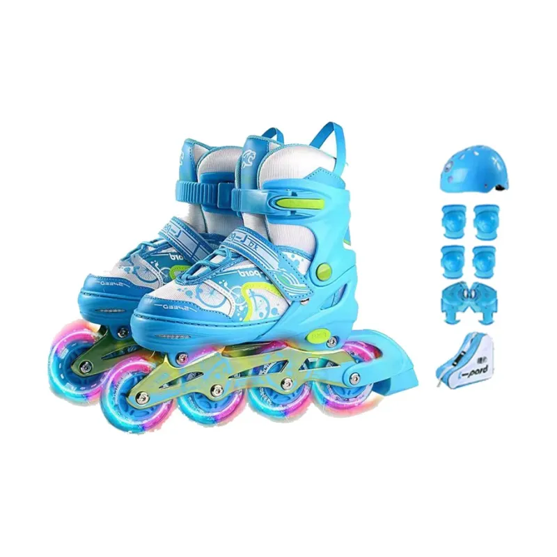 L pard Inline Skates Skating Kids'-0