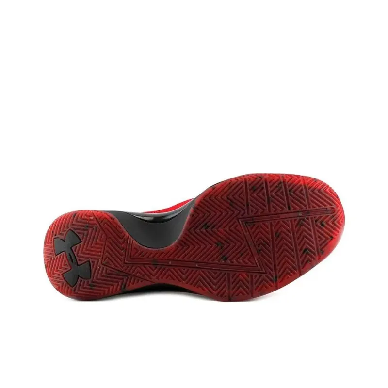 Under Armour Curry 1 Lux Mid Sde Red/Black Red-4