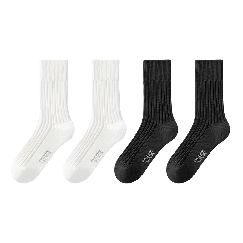 B&C.Room FW23 Mid Calf Socks Men's 4 Pack-7