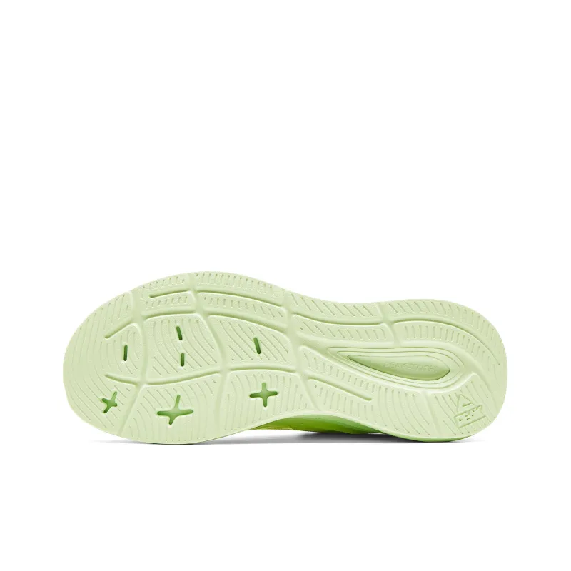 PEAK Cushioning Breathable Lightweight Rebound Low Top Running Shoes Men's Verdant Green-5