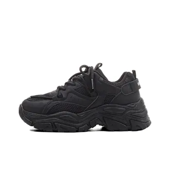 Warrior Cushioning Anti Slip Wear Resistant Breathability Low Top Chunky Sneakers Women's