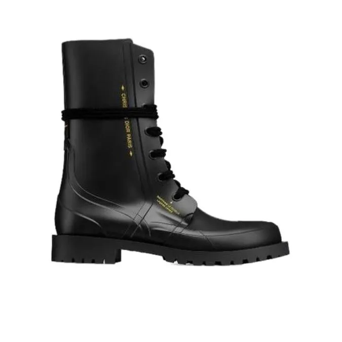 DIOR DiorCamp Ankle Boots Women's Black-1