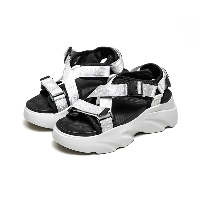 Magn Lens Beach Sandals Unisex Black/Gray-2