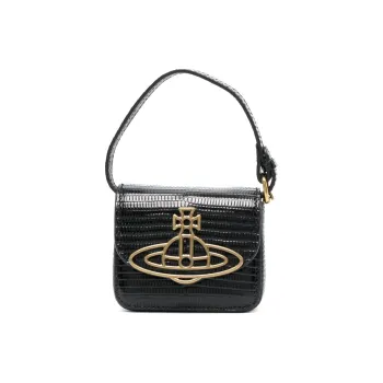 Vivienne Westwood Linda Calfskin Handbag Mini Women's Black