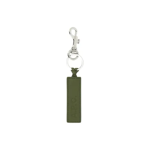 A.P.C Leather Keyring