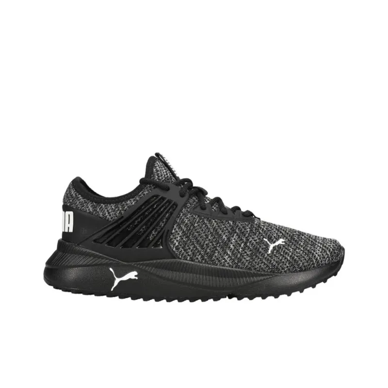 Puma Pacer Future Double-Knit Jr 'Black White'-1