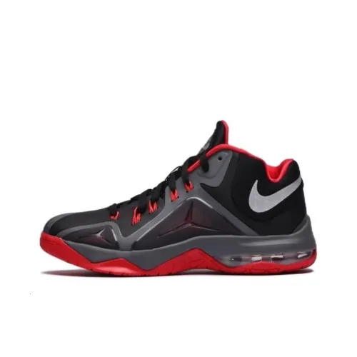 Nike Ambassador 7 Basketball Shoes Men Low-Top Black/Red