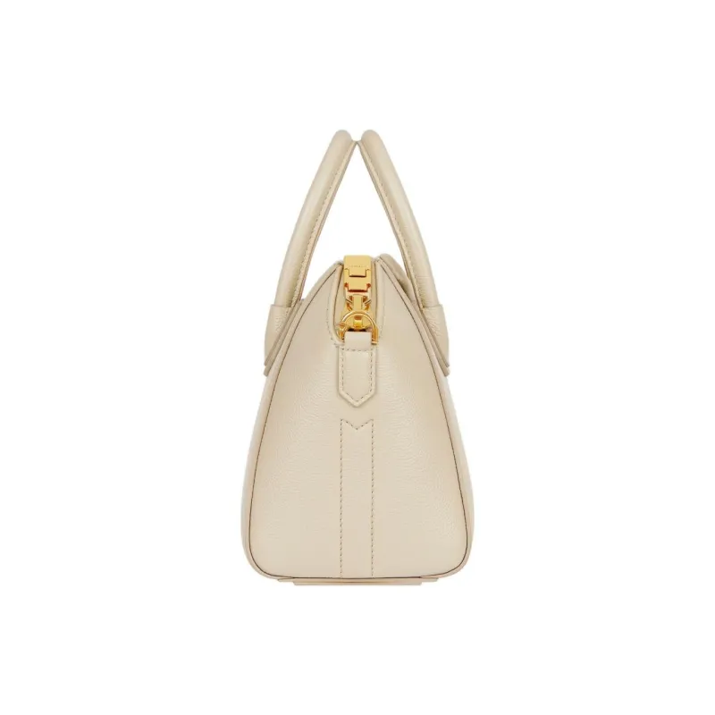 GIVENCHY Antigona Grained Calfskin Shoulder Bag Crossbody Bag Handbag Mini Women's Natural Beige-1