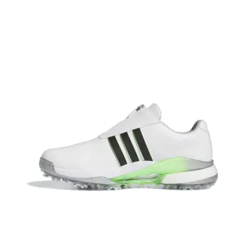 Adidas Tour360 24 Cushioning Wear Resistant Low Top Golf Shoes Men's White