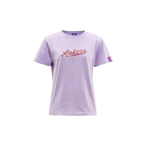 NBA Lakers T-Shirts Women's Purple