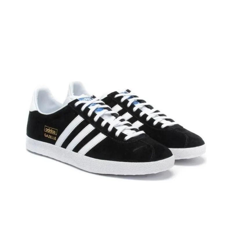 Adidas Originals Gazelle Og 'Black1 Wht Metgol'-3