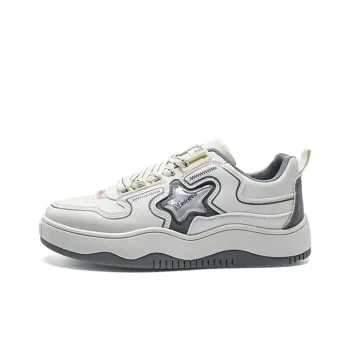 Meiretu Wear resistant And Lightweight Low Top Skateboard Shoes Men's Gray