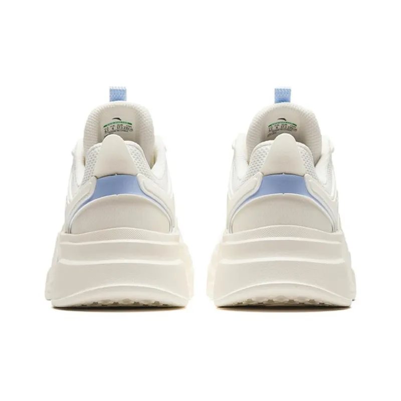 Anta Low Top Casual Shoes Women's White Blue-3