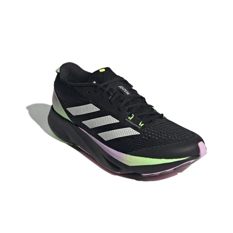 Adidas Adizero Sl Core Black Zero Metalic Green Spark-2