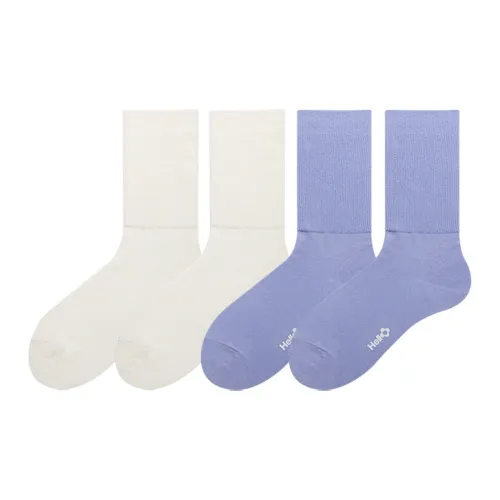 Hello Monday Mid Calf Socks Women's 4 Pack