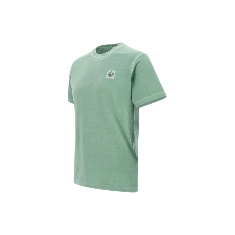 STONE ISLAND Compass motif Mélange T shirt-2