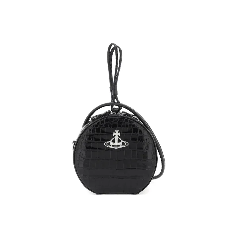 Vivienne Westwood Calfskin Handbag Women's Black-0