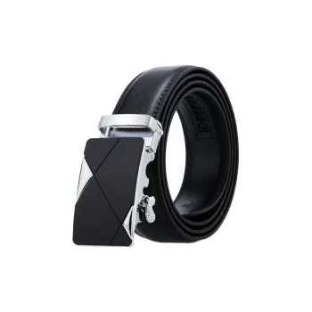 CARTELO Cow Split Leather Leather Belts Men's Width 3.5CM
