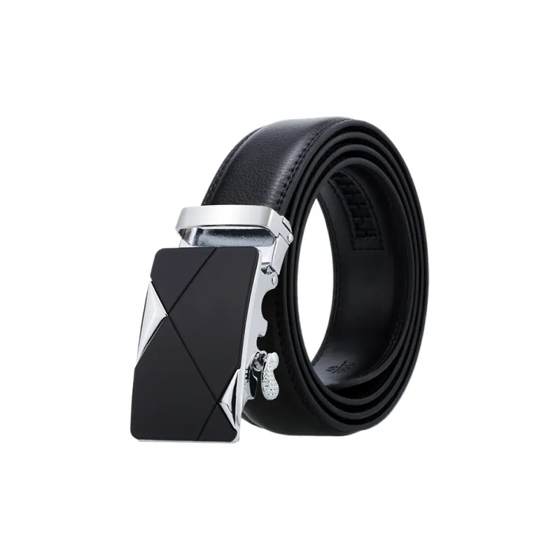 CARTELO Cow Split Leather Leather Belts Men's Width 3.5CM-0
