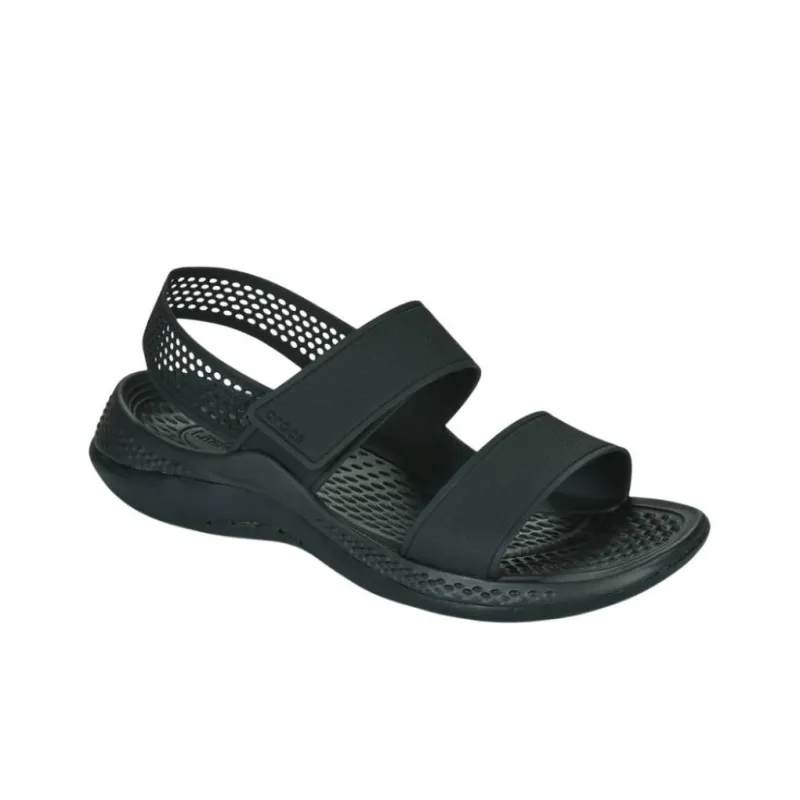 Crocs Beach Sandals Women's Black-1