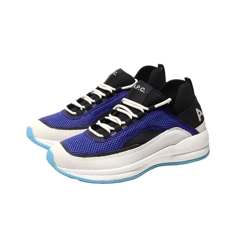 A.P.C Low-Top Casual Shoes Women's Blue-2